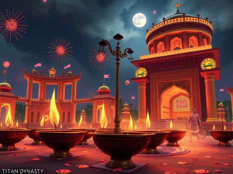 Titan Dynasty Diwali celebration